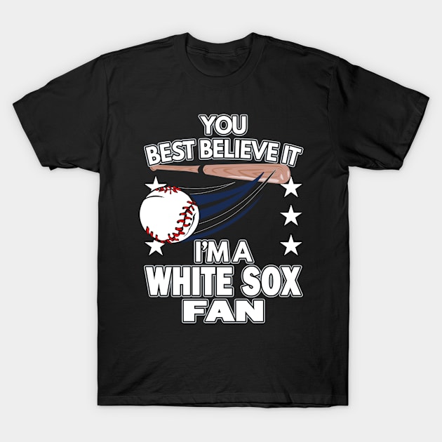 Chicago White Sox Fan - Baseball | MLB T-Shirt by Moonsmile Products